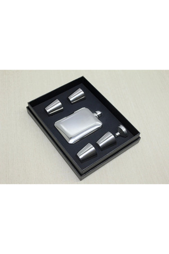 Light up 4 Shot Glass Flask Set Alk3907