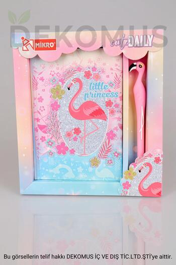 Mikro Dekomus Agenda and Gel Pen Set - Special Box