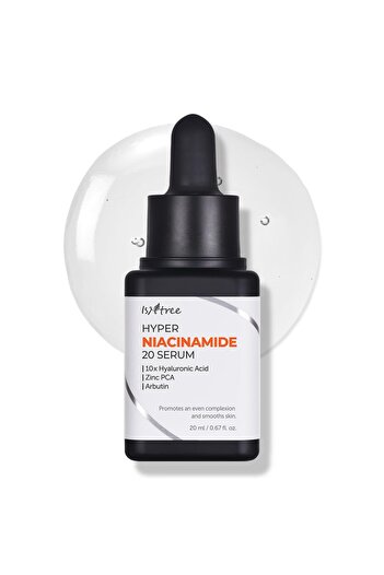 Isntree ISNTREE Hyper Niacinamide 20 Serum 20ml | 10x Hyaluronic Acid | Minimize Pores | Evens Skin Tone