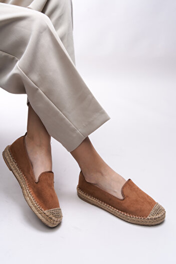 Riccon Giselnesia Women's Espadrille 00123 Tan Shoes