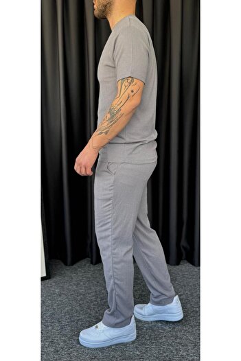 Altamira Ανδρικό Σετ Φούτερ Smoke Grey Twist