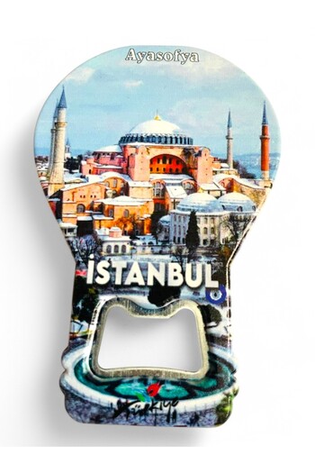 GALATA GIFT Bottle Opener Opener Magnet Balloon Shaped Istanbul Hagia Sophia Decorative Soda Soda Opener