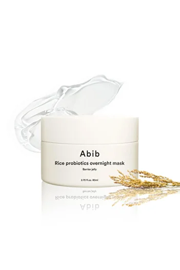 Abib Overnight Rice Probiotic Jelly 2.7 fl oz | Korean Skincare Hydrating Sleeping Mask