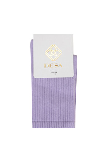 Desa Lilac Women's Bamboo Tennis Socks