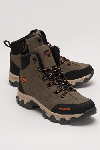Liger Cold Proof Unisex Long Outdoor Trekking Boots Παπούτσια Mink