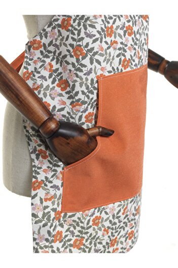 SWITA Premium Series Linen Kitchen Apron - 54X70 Dimensions