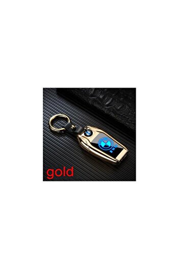 Cantayurdu Usb Şarjlı Bmw Anahtarı Görünümlü Fenerli Çakmak Altın