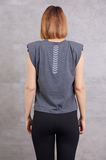DPARİS Shoulder Padded T-Shirt