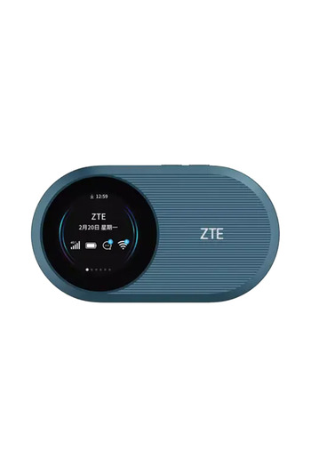 ZTE راوتر واي فاي محمول من وايرليز برو 4G U10S - أزرق داكن