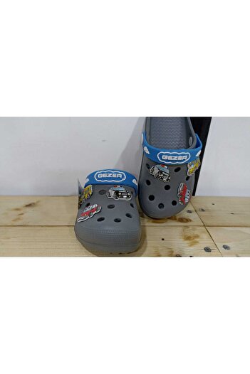 GEZER YENİ SEZON RAHAT TABAN ARABA FİGÜRLÜ CROSS ERKEK ÇOCUK TERLİK