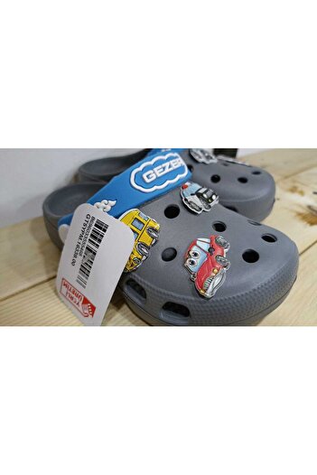 GEZER YENİ SEZON RAHAT TABAN ARABA FİGÜRLÜ CROSS ERKEK ÇOCUK TERLİK