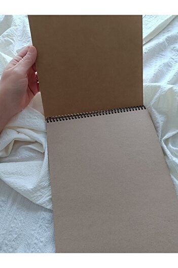 Pink Swan Craft A5 Thick Kraft Cover 30 Sheets 60 Pages for Notebook, Scrapbook & Bullet Journal