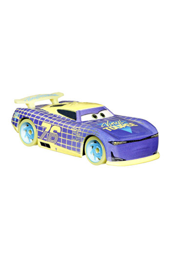 mattel Cars Glow Racers Masinuta Metalica Will Rusch 1:55