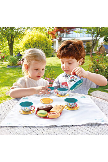 Hape Toy - Tea Set With Suitcase (15 PIECES)