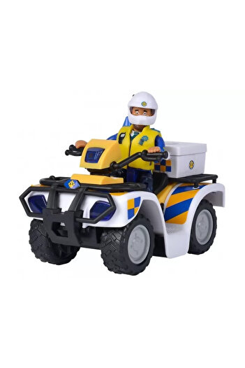 Simba Sam Police ATV Figurine
