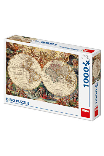 Dino Puzzle - Historická mapa - 1000 dílků