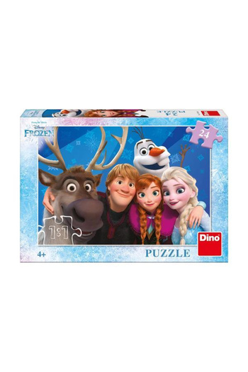 Dino Puzzle - Frozen Selfie (24 PIESE)