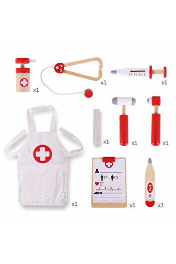 BIGJIGS Toys Little Doctor Set