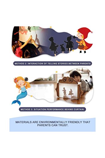Mideer Shadow Puppets, Little Red Riding Hood