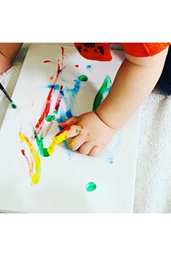 CARIOCA Finger Paint, Washable, Baby Finger Paint, 2 Years, 4 Colors / Set