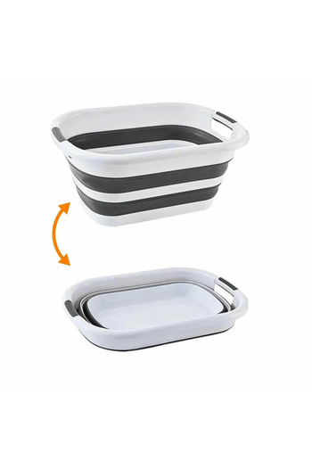 Micostore Pachet: Galeata Pliabila 10l Si Cos De Rufe, Lighean Pliabil, 26l