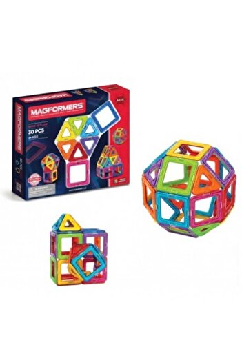 Clicstoys Magnetická stavebnice - Magformers 30 dílků