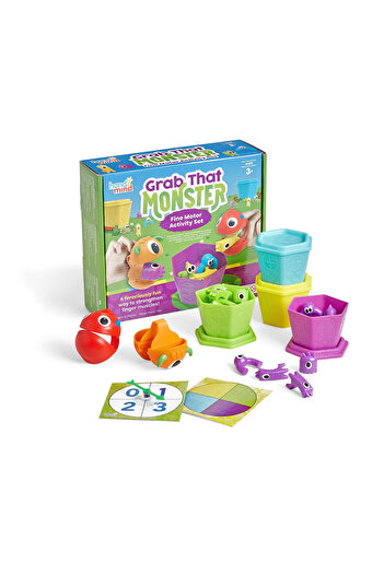 Hand2Mind Sorting game - Monster houses