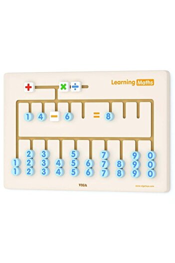 Viga Toys Jucarie De Perete, Invata Matematica!