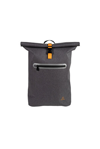 Exacompta Rucsac impermeabil pentru laptop de 15,6", ideal pentru călătorii, cu buzunare multiple, culoare gri