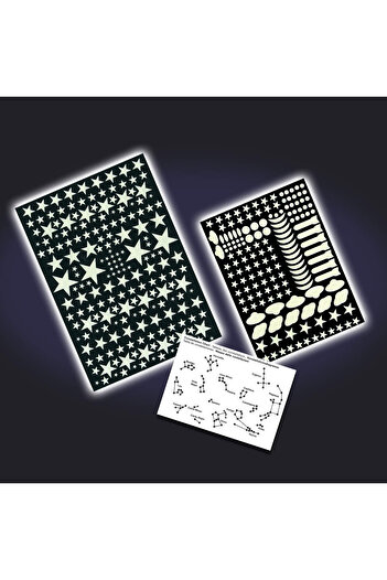 Brainstorm Set of 350 Reflective Stickers - Stars