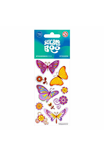 Micostore Butterfly-shaped Stickers