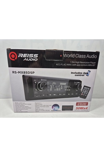 Reiss Oto Teyp – RS-MX85DSP 4x50w – 3 Amfi Çıkışlı , App Kontrollü Tesisat Teybi