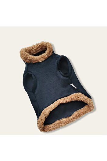 atelyu Kedi Köpek Kıyafetleri Kadife Gezdirme Kıyafeti Sweatshirt