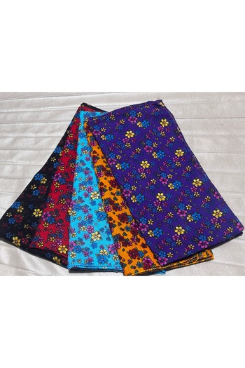 brako tekstil Flower Patterned Headscarf Turban - Multicolor Infinity Bandana Hair Accessory [1 Piece)