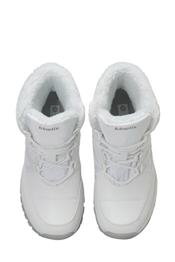 Kinetix Kadın Original Su Geçirmez Beyaz Outdoor Kışlık Bot - Winter Women Waterpoof White Boot