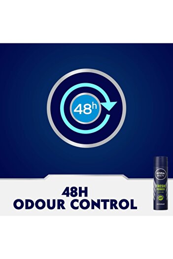NIVEA Fresh Power Quick Dry Deodorant Spray 150 ml X 4
