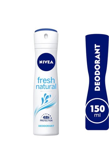 NIVEA Fresh Natural Deodorant Spray For Women 150 ml X 4