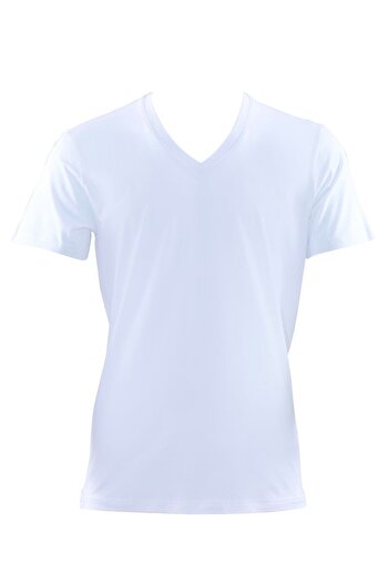 Blackspade Men's Undershirt V-Neck Aura 9508 - White