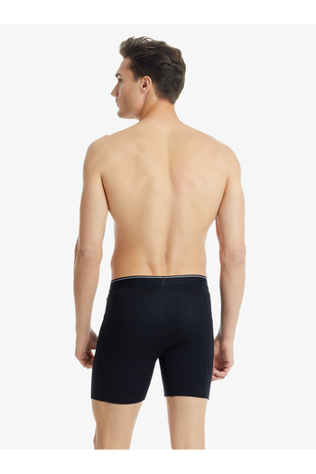 Blackspade Ανδρικά ρετρό μπόξερ - Cotton Elastane, Tender Cotton 9216, Μαύρο