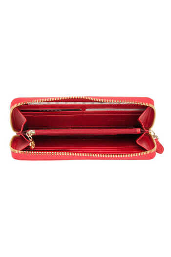 Tergan Red Leather Women's Wallet - S1Cb 00005777 -A86