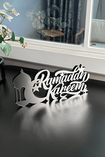 iwa concept Ramadan Kareem Latin Saddleback Design Frame Decor - - Islamic Wall Art Home Office Mosque Decor