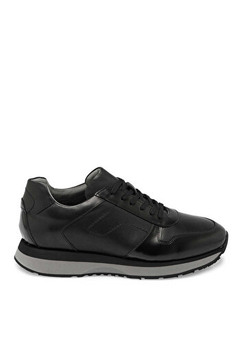 Tergan Siyah Hakiki Deri Erkek Sneaker - E24S1AY57042-K4J