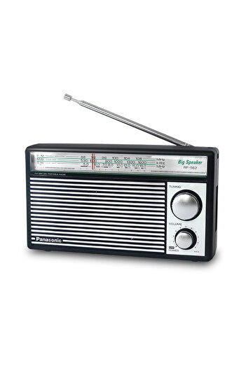 PANASONIC Radio FM/AM RF-562DD2 - Black