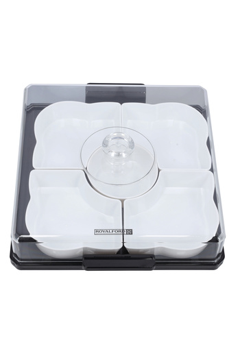 ROYALFORD Square Acrylic Candy Tray, Beautiful Centrepiece, RF10339
