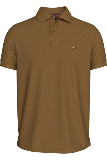Tommy Hilfiger Men Brown Polo T-Shirts