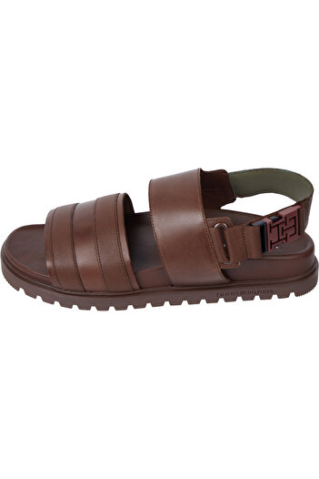 Tommy Hilfiger Men Brown Sandals
