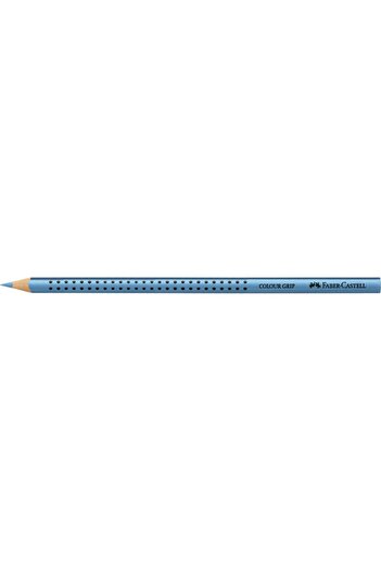 Faber Castell Faber-Castell Grip Colored Pencil, Metallic Blue