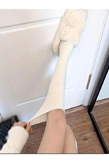 Ozzy Socks 4 Çift Süper İnce Orta Bilek Tarz Pamuklu Kadın Çorap Klasik Renkler
