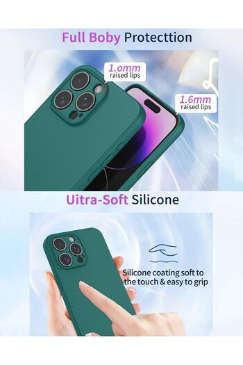 Fibaks Samsung Galaxy M15 Kılıf Kadife Lansman Soft Yumuşak Liquid Silikon Kamera Korumalı Kapak