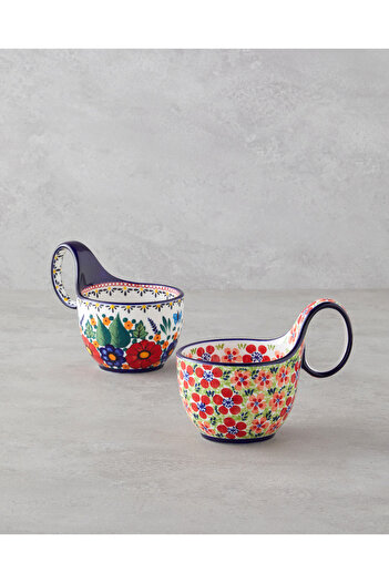 English Home Botanic Stoneware Kupa 375 ml Renkli